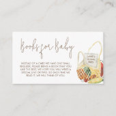 地元で育った農家のベビー向けマーケットブック エンクロージャーカード (正面)