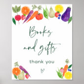 地元で育った農家のマーケットブックとギフトサイン ポスター (正面)