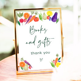 地元で育った農家のマーケットブックとギフトサイン ポスター