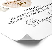 地元で育った農家の赤ちゃんシャワーおしゃぶり狩りゲーム ポスター (角)