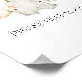 地元で育った農家の赤ちゃんシャワー飲料の看板 ポスター (角)