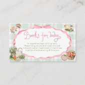 地元で育った農家市場の書籍ベビーチケット エンクロージャーカード (正面)