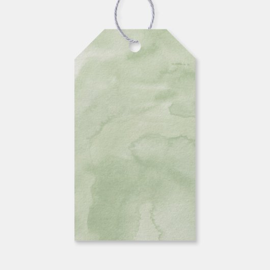 地元で育った農家市場の赤ちゃんシャワー ギフトタグ (裏面)