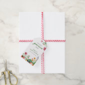 地元で育った農家市場の赤ちゃんシャワー ギフトタグ (より糸付き)