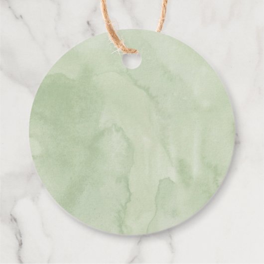 地元で育った農家市場の赤ちゃんシャワー フェイバータグ (裏面)