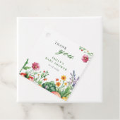 地元で育った農家市場の赤ちゃんシャワー フェイバータグ (インサイチュ)