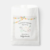 地元で育った農家市場の赤ちゃんシャワー フェイバーバッグ (正面)