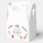 地元で育った農家市場の赤ちゃんシャワー フェイバーボックス (オープン)