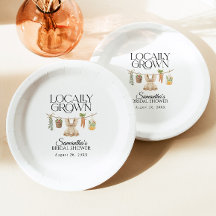 地元で育った農家市場の赤ちゃんシャワー