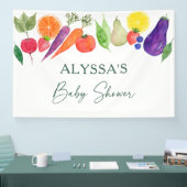 地元で育った農家市場の赤ちゃんシャワー 横断幕 (トレードショー)