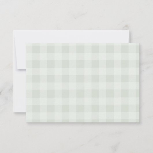 地元で育った農家市場の赤ちゃん感謝していシャワーあなた サンキューカード (裏面)