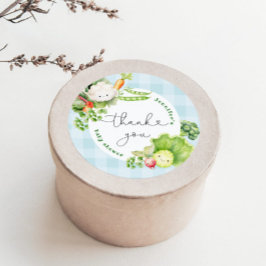 地元で育った農家市場の赤ちゃん感謝していシャワーあなた ラウンドシール