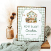 地元で育った農家市場ベビーキャンディーの数 ポスター