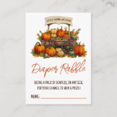 地元で育った農家花市場のベビー本 エンクロージャーカード (正面)