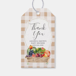 地元で育った野菜農家市場ありがとう ギフトタグ