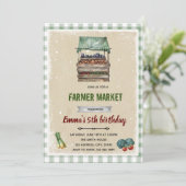 地元で育てたベイビーシャワーの招待状 招待状 (スタンド正面)