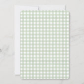 地元で育てたベイビーシャワー 招待状 (裏面)