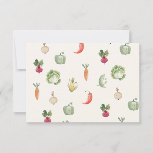 地元で育てられたおむつくじカード 招待状 (裏面)