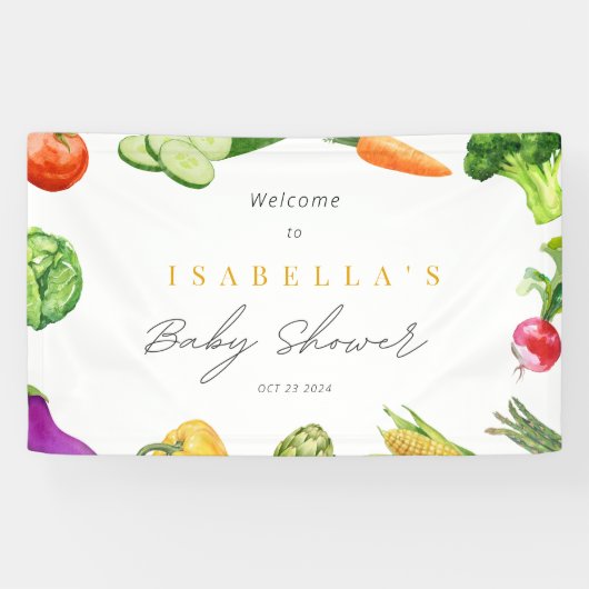 地元で育てられたベイビーシャワーマーケットバナー 横断幕 (横)