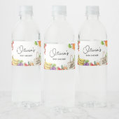 地元で育てられたベイビーシャワー ペットボトルラベル (ボトル)