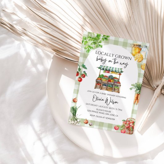 地元で育まれる小さな命 – ラスティックファーム テーマ 招待状