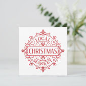 地元のクリスマス市場 招待状 (スタンド正面)