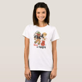 地元のトリックやトレーターをサポートする Tシャツ (正面フル)
