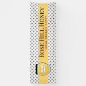 地元のハニーファーム 横断幕 (縦)