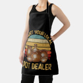 地元のポットディーラー陶器のヴィンテージをサポート エプロン (インサイチュ)