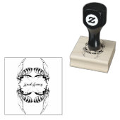 地元のミツバチ ラバースタンプ (押印)