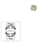 地元のミツバチ ラバースタンプ (押印)