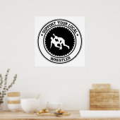 地元のレスラーをサポート ポスター (キッチン)