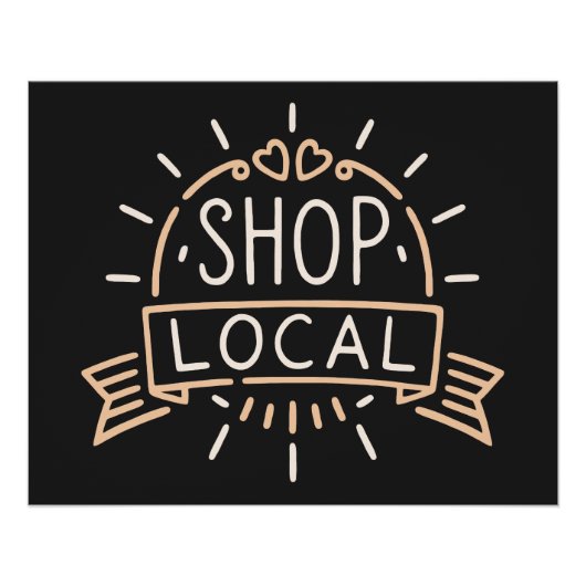 地元のレトロヴィンテージダークアカデミズムの美学を買う ポスター (正面)