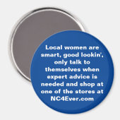 地元の女性は… マグネット (正面/裏面)