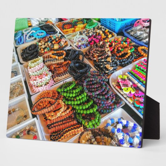 地元の工芸品店スービック湾 フォトプラーク (側面)