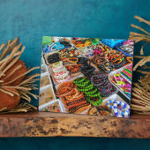 地元の工芸品店スービック湾 フォトプラーク (側面)