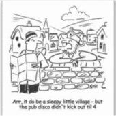 地元の村人が訪れるランブラーとチャット シール (正面)