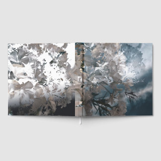 地元の花を使ったゲストブック ゲストブック