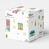 地元の近所の赤ちゃんシャワー フェイバーボックス (裏面サイド)