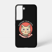 地元の通り SAMSUNG GALAXYケース (裏面)