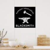 地元の鍛冶屋をサポート ポスター (キッチン)