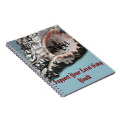 地元の集団の若者をサポート – Graffiti Shell ノートブック (右側)