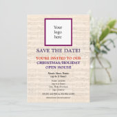 地元の音楽ストアのロゴクリスマスIIIオープンハウス セーブザデート (スタンド正面)