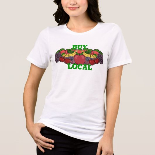 地元を応援 トライブレンドＴシャツ (正面)