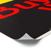 地元アーティストを支援しよう、彼らが消える前に買おう ポスター (角)