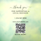 地元ビジネス限定予約のみ歓迎 ウィンドウサイン (シート3)