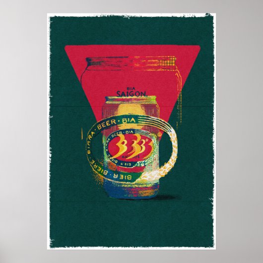 地元ビール333本 ポスター (正面)