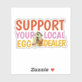 地元モダンの卵ディーラーの鶏のCoopをサポート シール (シート)