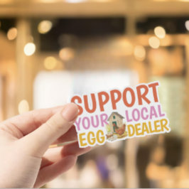 地元モダンの卵ディーラーの鶏のCoopをサポート シール