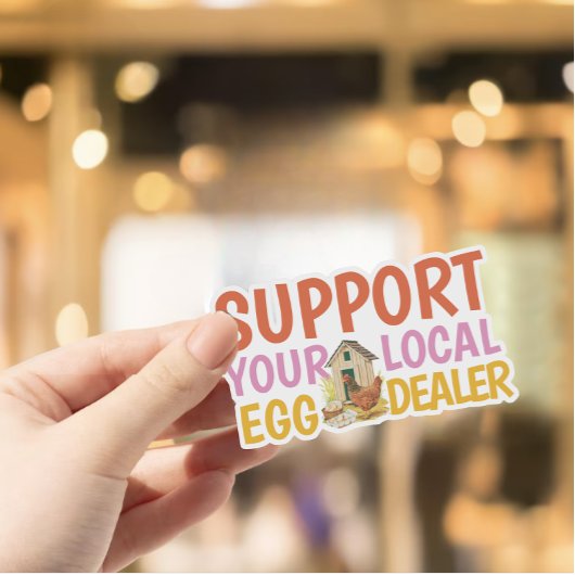地元モダンの卵ディーラーの鶏のCoopをサポート シール